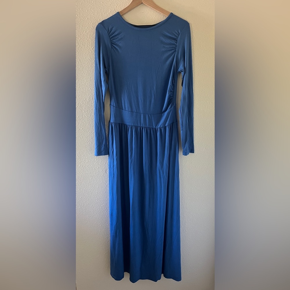 Zesica Long Sleeve Casual Maxi Dress NWT